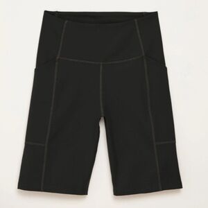 Girlfriend Collective high rise bike shorts black  xs